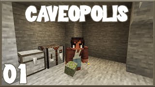 Introduction & Basics | Caveopolis 1.18.2  | Modded Minecraft |  EP01