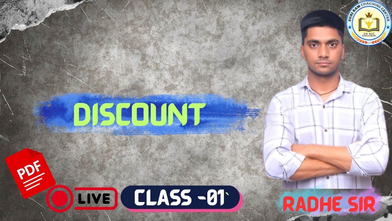 Discount  // SSC GD// Railway NTPC // Punjab Police // HSSC By Radhe Sir