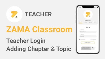 How teacher will add class syllabus content into Zama Classroom App |School Management App|