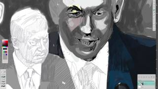 short excerpt of doodling with mischief app while bibi talks to congress screenshot 3