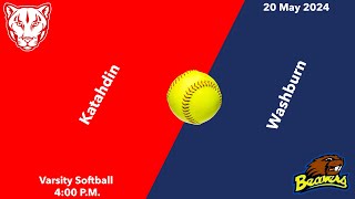 Katahdin vs Washburn Varsity Softball