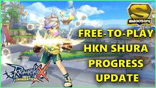Ragnarok X: Next Generation - Free-2-Play Heavy Knuckles Shura Progress Update! [ENG]