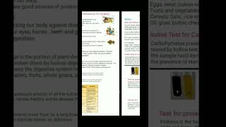 class 6th science chapter 2 notes in english | chapter 2 components of food notes