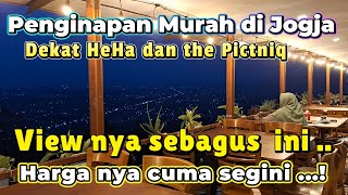 View nya Cakep Banget ! Penginapan Murah di Jogja dekat Heha sky view Pictniq Bukit Bintang jogja