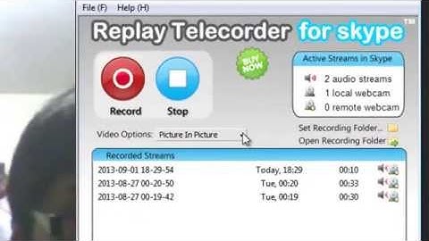 How to record Skype video conversation Easily