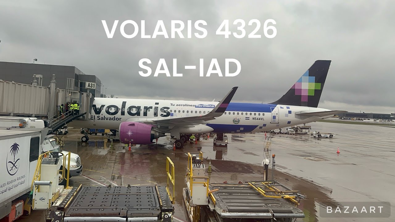 Volaris Flight 4326 from El Salvador to Washington Dulles