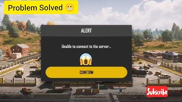 Pubg New State(💯PROBLEM SOLVED 💯) Unable Connect To Server