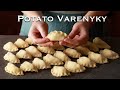Ukrainian Potato Varenyky (known as Pierogi in Poland)