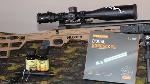 Gun Cleaning with a Teslong Digital Borescope