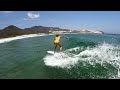 Coco Ho Shuffles Across A Crystal Clear Point Break