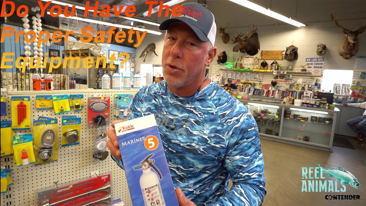 Do You Have The Proper Safety Equipment On Your Boat? Reel Animals