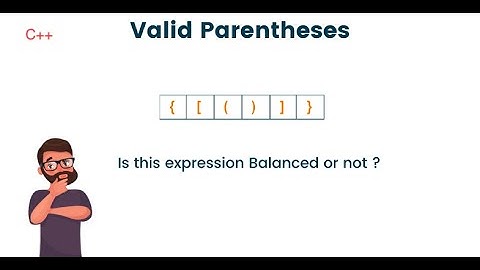 Valid Parentheses|| LeetCode 20 || C++ || CPP || Stack
