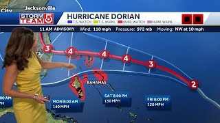Dorian Expected To Strengthen Before Landfall