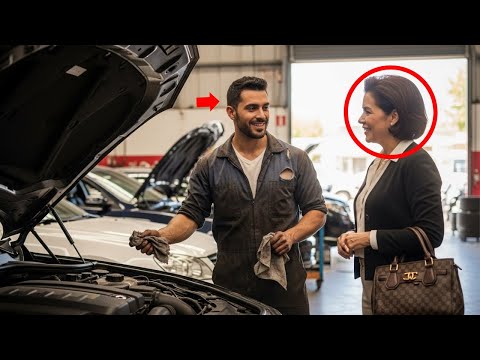 Un mecánico pobre arregló el auto de una señora gratis… días después descubrió quién era.