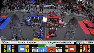 Qualification 38 - 2019 Los Angeles North Regional