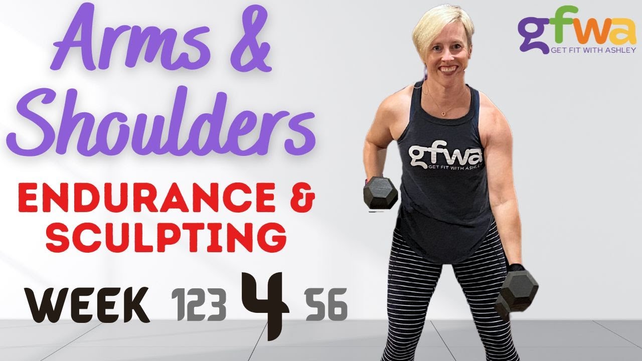 Финишная растяжка! Всего 10 минут для более сильных рук и плеч. Неделя 4 из 6.