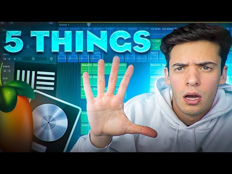 5 THINGS I WISH I KNEW BEFORE BECOMING A MUSIC PRODUCER...