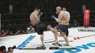 黒澤 浩樹 vs マーク ハント  PS3 UFC UNDISPUTED 3  PRIDE プライド