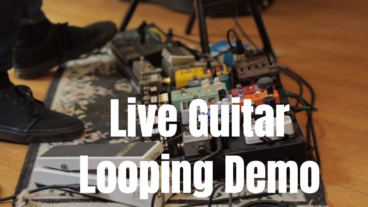 James Dean Acoustic Rig Rundown "Hide & Seek" Live Looping Demo