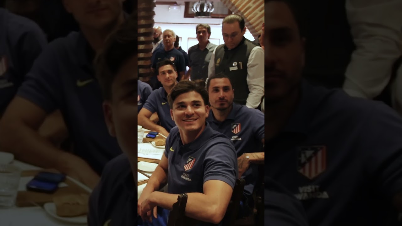 Atleti traditional dinner at Segovia’s José María restaurant!