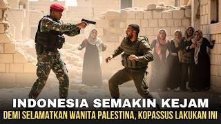 INDONESIA IS GETTING MORE BRUTAL!!! KOPASSUS IS WILLING TO DO THIS TO SAVE A BEATEN PALESTINIAN W...