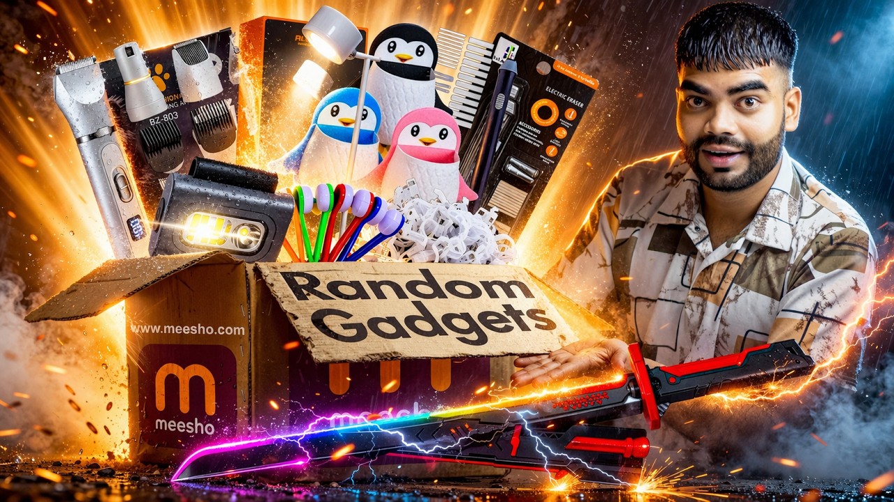 I Tried The Random Gadgets, random tech gadgets, meesho gadgets under ...