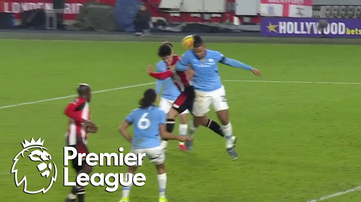 Christian Norgaard's header brings Brentford level at 2-2 v. Man City | Premier League | NBC Sports