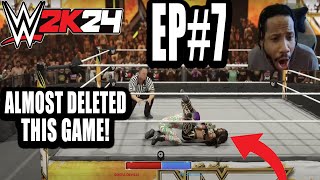 WWE 2K24 MyRise Unleashed Gameplay Walkthrough Part 7 - CROWN TOURNAMENT (LEGEND DIFFICULTY)