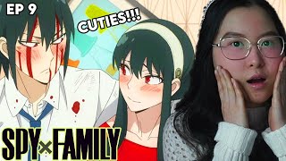 YURI IS BROKEN  | Spy x Family Episode 9 REACTION | New Anime Fan Anime Reaction