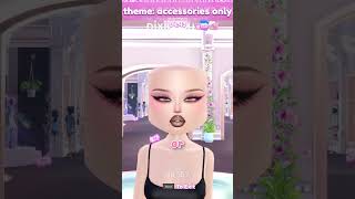 ONLY WEARING ACCESSORIES in Dress to Impresss!! #roblox #dresstoimpress #dti #dtiroblox
