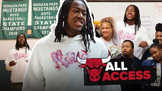 All Access: Ayo Dosunmu continues to grow as a leader 📈 | Dos returns to Morgan Park | Chicago Bulls