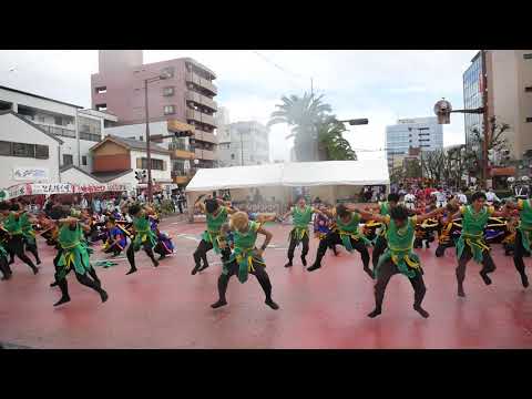 23 近畿大学よさこい連　洗心 安濃津よさこい2018 フェニックス会場