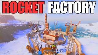 We Built the BIGGEST Rocket Factory | Rust Console