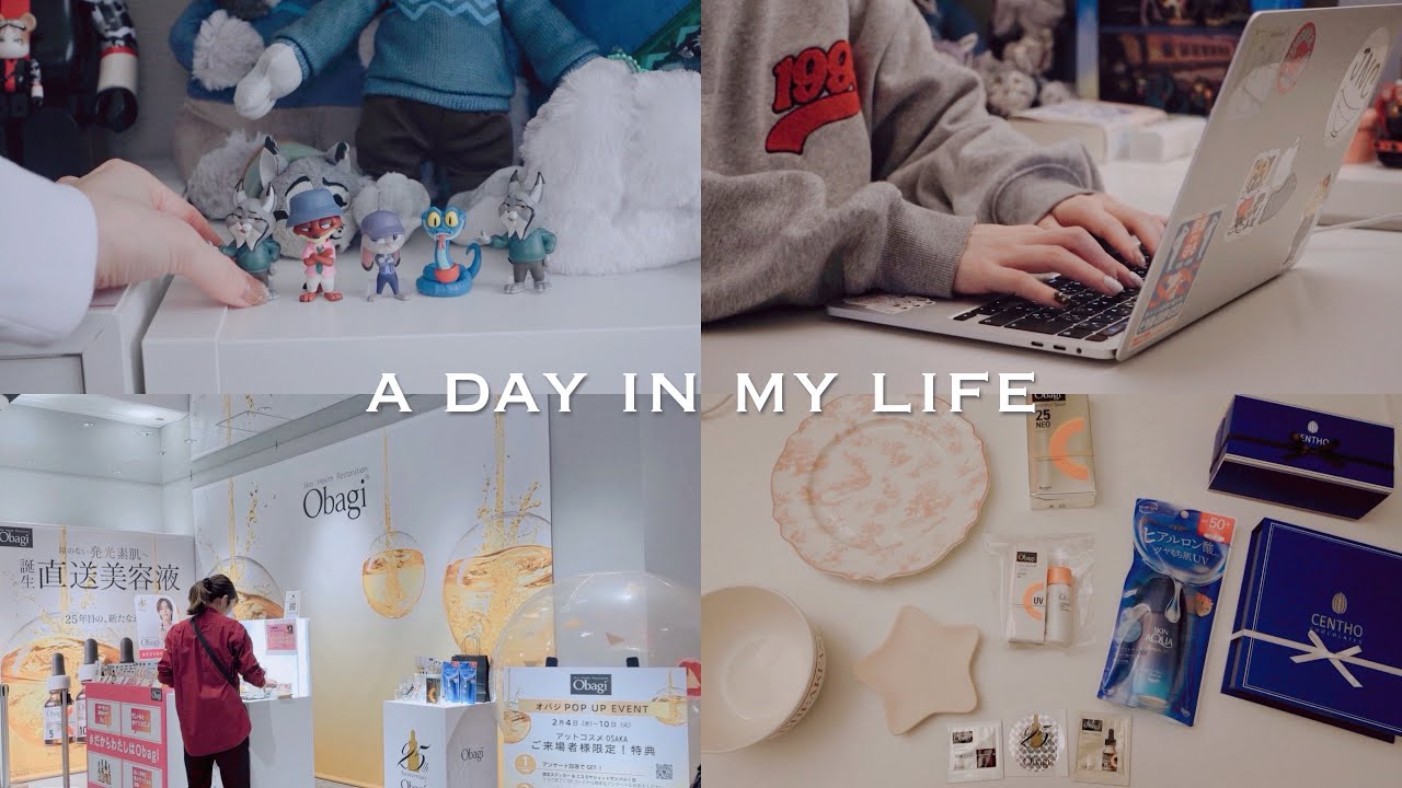 【VLOG】ツアーが終わっても散財するオタクの冬の1日⛄️💫/高級美容液でこの冬を乗り切る🧴✨/ご褒美購入品紹介🍫ˊ˗
