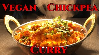 How to make a Vegan Curry using chickpeas