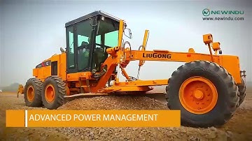 NEWINDU | LIUGONG Motor Grader CLG414 | Designed Suction Cooling System
