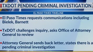 El Paso TxDOT office may be under investigation: El Paso Times