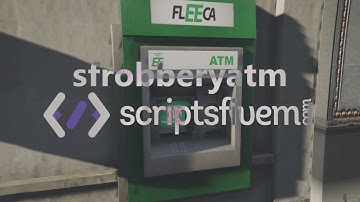 sfrobberyatm - ATM robbery for your FiveM server