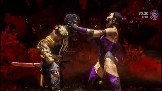 MK11 Mileena - Mileena Makes WiFi Scorpion Rage Quit | Mortal Kombat 11 Mileena Ranked Matches
