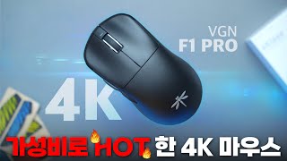 한동안 가성비로 핫했던 마우스가 국내 정발 했습니다. 잠자리 마우스라 불리는 VGN F1 마우스 리뷰 [4K]