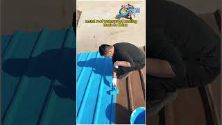 Metal Roof Waterproof Coating – Stop Leaks Instantly#rooftop#Waterproofing#Waterproofexpert