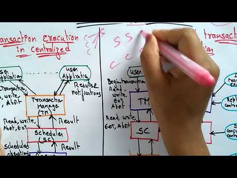 Transaction Execution | Centralised | Distributed Systems | Lec-59 | Bhanu Priya