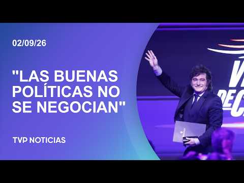 Javier Milei: "They are asking us to loosen our monetary and fiscal policy, the answer is no"