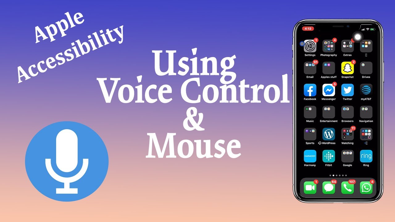 Using Voice Control & Mouse on iPhone [CC] - YouTube
