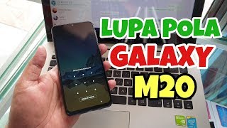 LUPA POLA KUNCI LAYAR SAMSUNG M20 HARD RESET VIA RECOVERY MODE