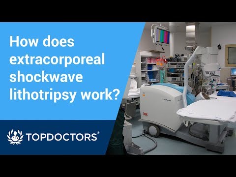 How does extracorporeal shockwave lithotripsy work?