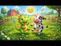 El Bebé Dinosaurio en la Granja 🐄 Canciones Infantiles y Rimas para Niños y Bebés Dino Bebé Aprender