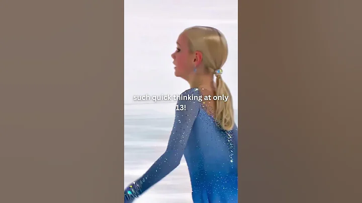 she shocked everyone...  #skating #figureskating #olympics #trending  #shorts #viral #viralshorts