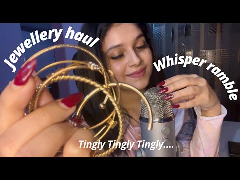 ASMR | Jewellery HAUL & Lots of Personal Attention for you to fall asleep 💤
