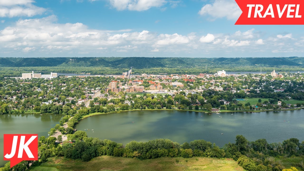 Garvin Heights Lookout in Winona, MN See 30 Miles of the Mississippi